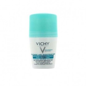 Vichy deodorant Bille Traitement Anti-Transpirant 48H anti-traces blanches et jaunes prix maroc - parapharmacie en ligne maroc